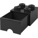 Room Copenhagen LEGO Brick Drawer 4 Zwart opbergdoos Zwart