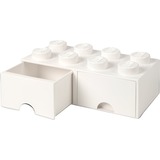 Room Copenhagen LEGO Brick Drawer 8 Wit opbergdoos Wit