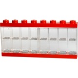 Room Copenhagen LEGO Minifiguren Display Case 16 Rood opbergdoos Rood