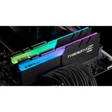 G.Skill 32 GB DDR4-4800 Kit werkgeheugen Zwart, F4-4800C20D-32GTZR, Trident Z RGB, XMP