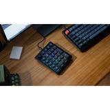 Keychron Q0+ gaming numpad Zwart, Gateron G Pro Brown, RGB leds, Hot-swappable