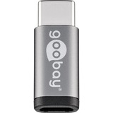 goobay USB-C > USB Micro-B 2.0 Adapter Grijs