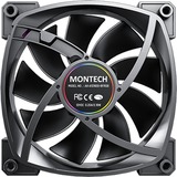 Montech AX120 PWM case fan Zwart, 4-pin PWM