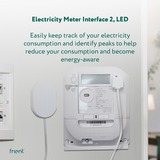 Frient Electricity Meter Interface 2, LED energiebesparing Wit, Zigbee 3.0