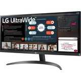 LG UltraWide 29WP500-B 29" monitor Zwart, 2x HDMI, 75Hz, WFHD