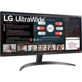 LG UltraWide 29WP500-B 29" monitor Zwart, 2x HDMI, 75Hz, WFHD