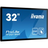 iiyama ProLite TF3215MC-B2 38" monitor Zwart, VGA, HDMI, DisplayPort, Touch