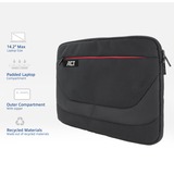 ACT Connectivity Suburb Laptop Sleeve 14,1" Zwart