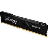 Kingston FURY 16 GB DDR4-3200 werkgeheugen Zwart, KF432C16BB1/16, Beast, XMP 2.0