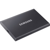 SAMSUNG Portable T7 2 TB externe SSD Grijs, MU-PC2T0T/WW, USB-A 3.2 (10 Gbit/s)