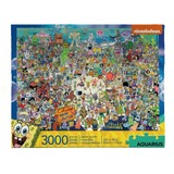 SpongeBob Jigsaw Puzzle Bikini Bottom Puzzel