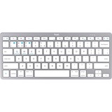 Trust Wireless Bluetooth keyboard, toetsenbord Grijs/wit, US lay-out, Scissor switches, Bluetooth 4.0