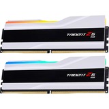 G.Skill 32 GB DDR5-6000 kit werkgeheugen Wit, F5-6000J2836G16GX2-TZ5RW, Trident Z5 RGB, XMP