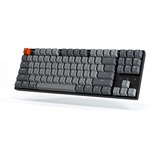 Keychron K8-D2, toetsenbord Grijs/grijs, US lay-out, Witte leds, TKL, ABS keycaps, Bluetooth