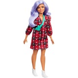 Mattel Barbie Fashionistas #157 - Red Plaid Dress Pop 