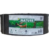 Nature Borderrand met textuur begrenzing Zwart, 5 mm - H 12 cm x 12 m