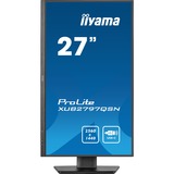 iiyama ProLite XUB2797QSN-B2 27" monitor Zwart, 100 Hz, HDMI, DisplayPort, USB-C, Adaptive Sync