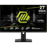 MSI MAG 274QRF QD E2 27" gaming monitor Zwart, 2x HDMI, DisplayPort, 2x USB-A, USB-B, USB-C, 180 Hz