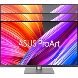 ASUS ProArt Display PA279CRV 27" 4K UHD monitor Zwart/zilver, 2x HDMI, 2x DisplayPort, 3x USB-A, 2x USB-C