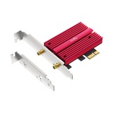 Cudy BE9300 Wi-Fi 7 Bluetooth 5.4 PCI-E Adapter wlan adapter Rood