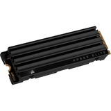 Corsair MP600 ELITE HS 1 TB SSD Zwart, CSSD-F1000GBMP600EHS, PCIe Gen 4.0 x4, NVMe 1.4, M.2 2280