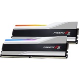 G.Skill 32 GB DDR5-6600 Kit werkgeheugen Zilver, F5-6600J3440G16GX2-TZ5RS, Trident Z5 RGB, XMP