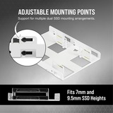 Corsair Dual SSD Mounting Bracket inbouwframe Wit