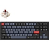 Keychron Q3-M3, toetsenbord Zwart, US lay-out, Gateron G Pro Brown, RGB leds, TKL, hot swap, Knob