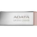 ADATA UR350 256 GB usb-stick nikkel/bruin, USB-A 3.2 Gen 1 (5 Gbit/s)