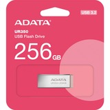 ADATA UR350 256 GB usb-stick nikkel/bruin, USB-A 3.2 Gen 1 (5 Gbit/s)