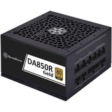 SilverStone SST-DA850R-GMA, 850 Watt voeding  Zwart, 1x 12VHPWR, 4x PCIe, Kabel-Management