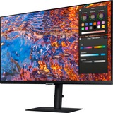 SAMSUNG ViewFinity S8 LS27B800PXPXEN 27" 4K UHD monitor Zwart, 4K UHD, HDMI, DisplayPort, USB-C, USB-A 3.2, VESA DisplayHDR 400