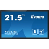 iiyama ProLite TW2223AS-B2 21.5" Public Display Zwart (mat), Touch, HDMI, Audio, USB, LAN, Android, Bluetooth