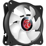 RAIJINTEK EOS 9 RBW ADD-1 case fan Zwart/transparant, 4-pins PWM fan-connector