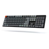 Keychron K1-N3, toetsenbord Grijs/grijs, US lay-out, Gateron Low Profile Brown, RGB leds, ABS keycaps, Bluetooth