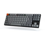 Keychron K8-E3, toetsenbord Grijs/grijs, US lay-out, RGB leds, TKL, ABS keycaps, Bluetooth