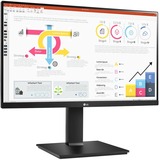 LG 24QP750P-B 23.8" monitor Zwart, 1x HDMI, 1x DisplayPort, USB-A, USB-C, HDR 10, AMD FreeSync