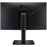 LG UltraFine 24QP750P-B 23.8" monitor Zwart, 1x HDMI, 1x DisplayPort, USB-A, USB-C, HDR 10, AMD FreeSync