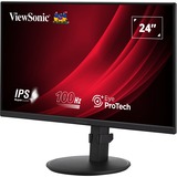 ViewSonic VG2408A-MHD 24" monitor Zwart, 1x HDMI, 1x DisplayPort, VGA, 100 Hz