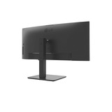 LG 34BA85QE 34" Curved UltraWide monitor Zwart, HDMI, DisplayPort, Audio, LAN, USB-C, Webcam