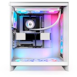 NZXT H7 Flow RGB ( 2024 ) midi tower behuizing Wit | 2x USB-A | 1x USB-C | RGB | Tempered Glass