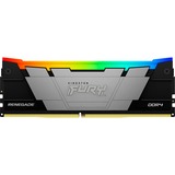 Kingston FURY 16 GB DDR4-3200 werkgeheugen Zwart, KF432C16RB12A/16, Renegade RGB, XMP