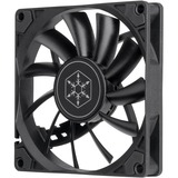 SilverStone Air Slimmer 90 case fan Zwart, 4-pins PWM fan-connector