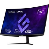 ViewSonic VX3218C-2K 32" Curved gaming monitor Zwart, 2x HDMI, 1x DisplayPort, 180 Hz