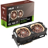 ASUS GeForce RTX 4080 SUPER NOCTUA OC Edition grafische kaart Wit, 2x HDMI, 3x DisplayPort, DLSS 3