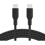 Belkin BoostCharge USB-C kabel Zwart, 3 meter, 100 W