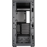 SilverStone SST-SED1-B midi tower behuizing Zwart | 2x USB-A | 1x USB-C