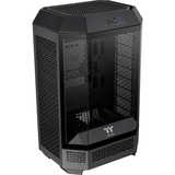 Thermaltake The Tower 300 mini tower behuizing Zwart | 3x USB-A | Tempered Glass