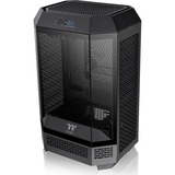 Thermaltake The Tower 300 mini tower behuizing Zwart | 3x USB-A | Tempered Glass