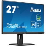 iiyama ProLite XUB2763HSU-B1 27" monitor Zwart, 100Hz, HDMI, DisplayPort, USB, Audio, AMD FreeSync